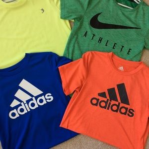 Nike, Adidas, Reel Legends Youth Med. Bundle of 4.